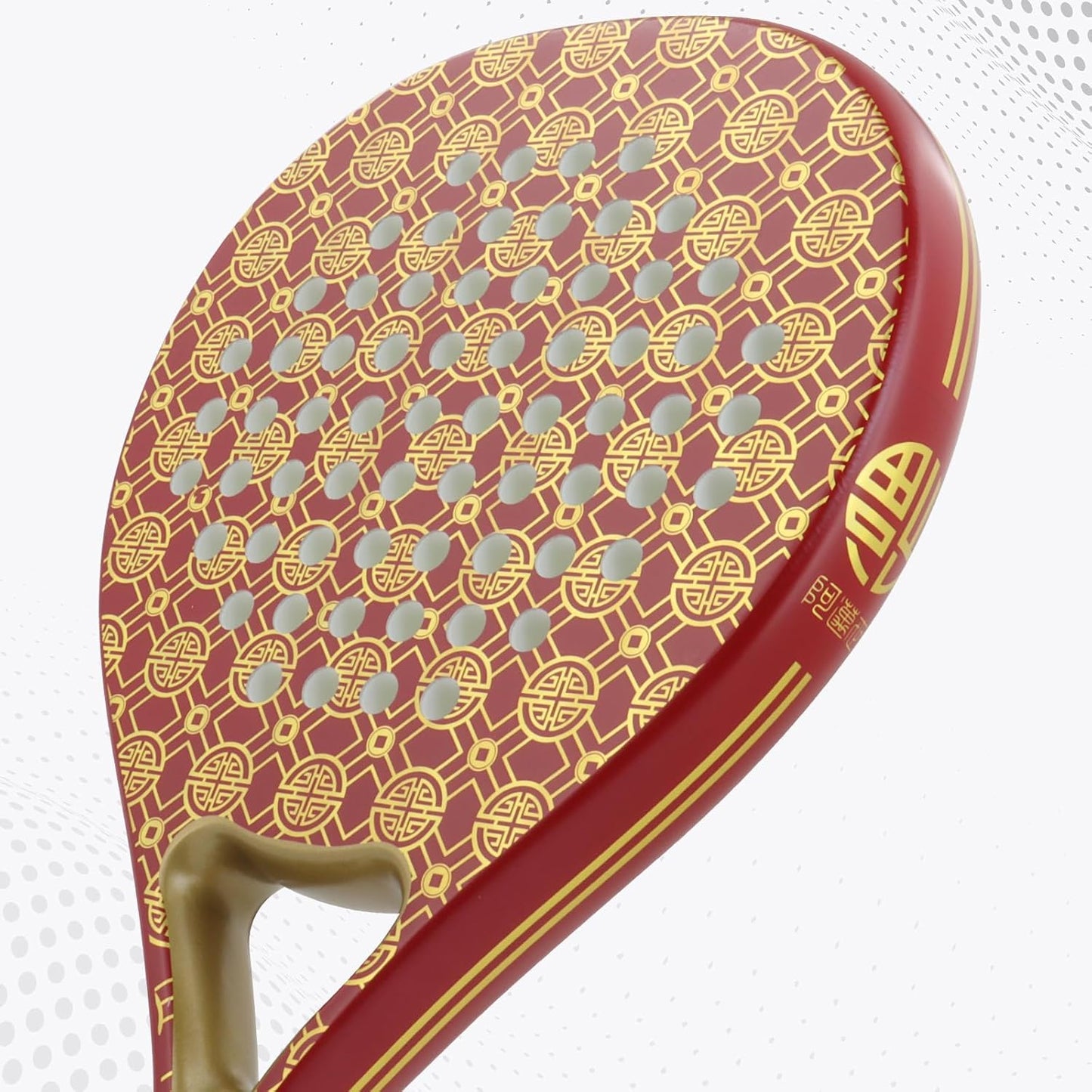 AMA Sport Padel Paddle Tennis Racket Carbon Fiber Pop Tennis Paddle Paddleball ,Full Carbon