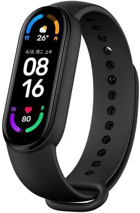 Cuifati M6 Smart Watch Bands,Heart Rate Pressure Sleep Monitoring,Step Counting,Music Weather Bluetooth Fitness