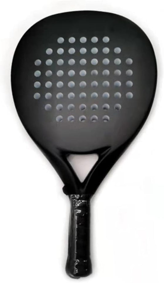 Ennis Padel Racket All Carbon Fiber Surface with Eva Foam Memory in Middle Pop Tennis Tennis Paddle Rackets with a Bag