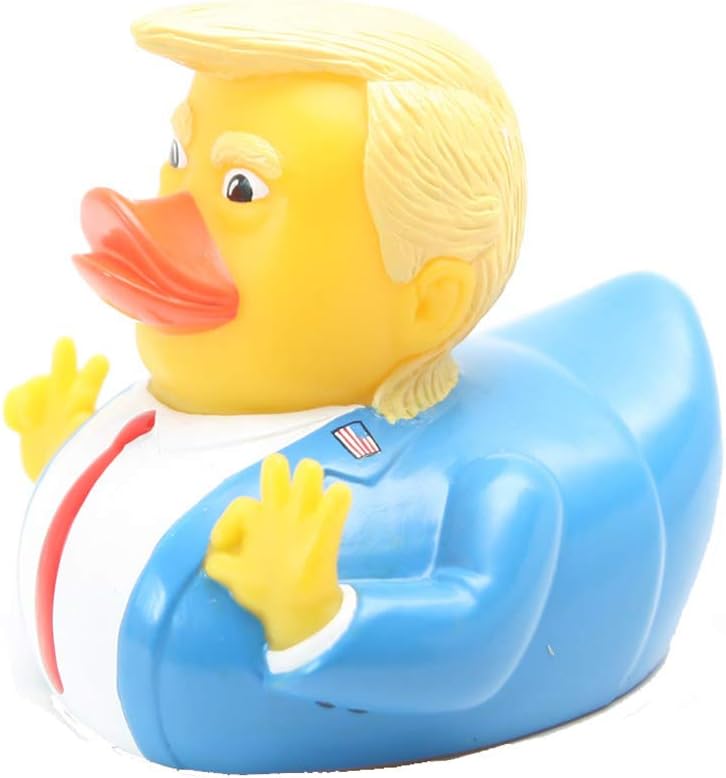 Baby Bath Toys Trump Rubber Squeak Bath Duck Baby Bath Duckies - for Kids Gift Birthdays Baby Showers Bath Time