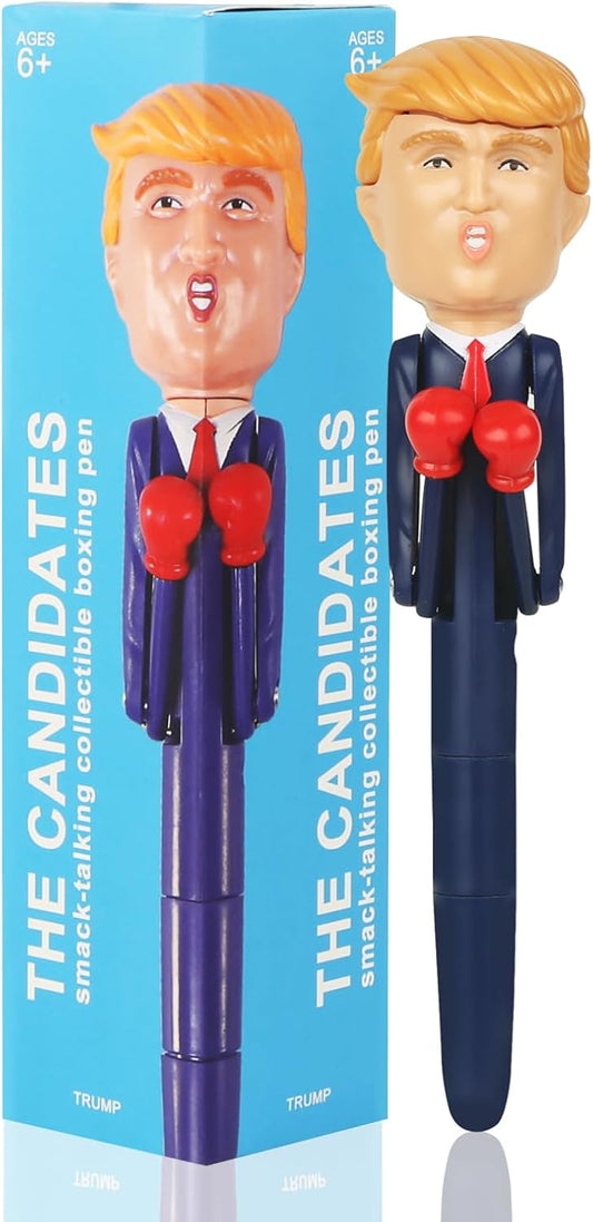 Trump Merchandise, Talking Trump Pen with Real Voice Funny Gifts for Men Novelty Gifts Unique Gag Gifts for Christmas Birthday Father's Day