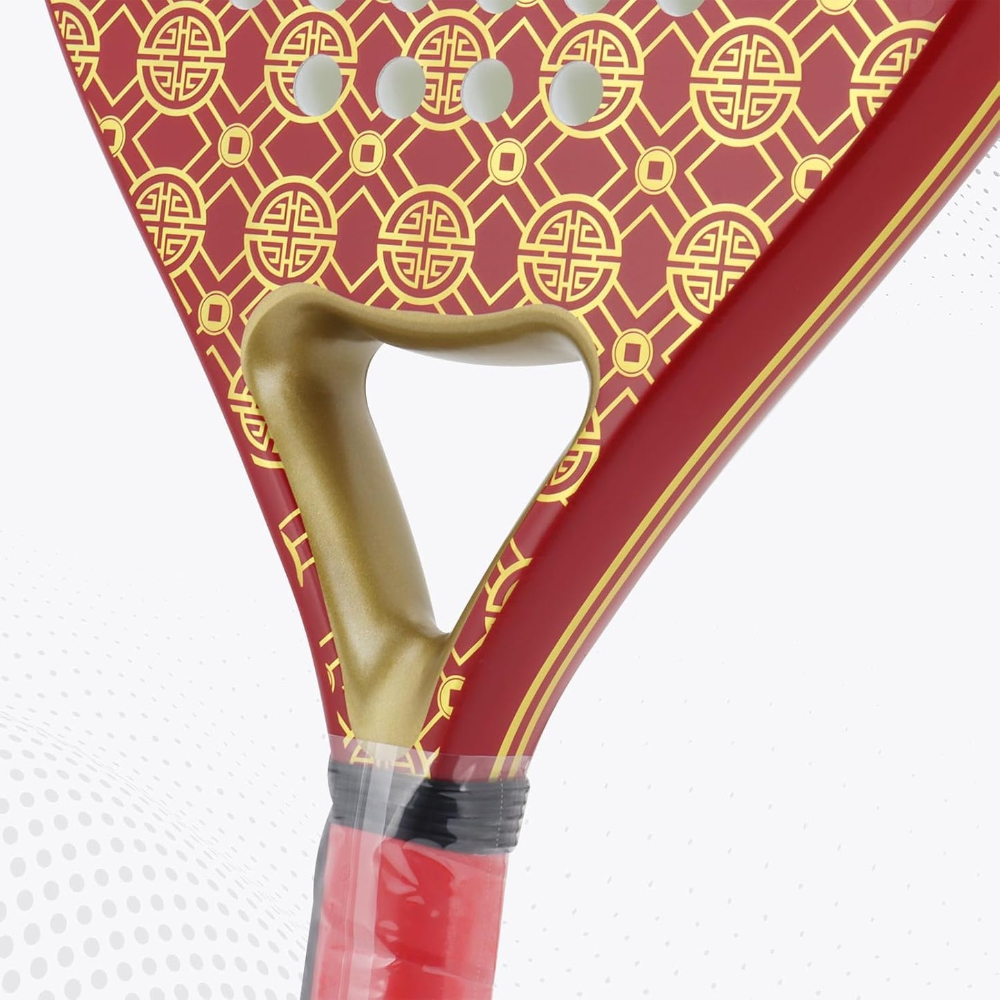 AMA Sport Padel Paddle Tennis Racket Carbon Fiber Pop Tennis Paddle Paddleball ,Full Carbon