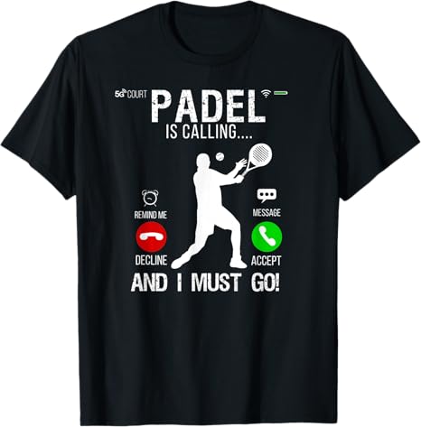 Funny Racket Sports T-Shirt