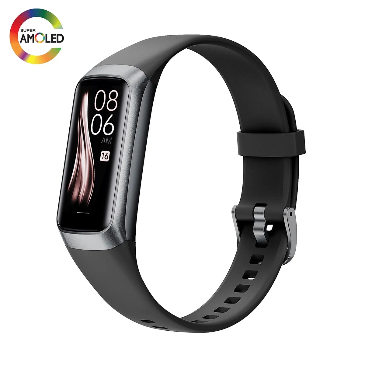 Fitness Tracker Activity For Women/Men, 1.1 "AMOLED Waterproof Sports Watch Health Sleep Monitoring Smart Band, Android/ For IPHONE