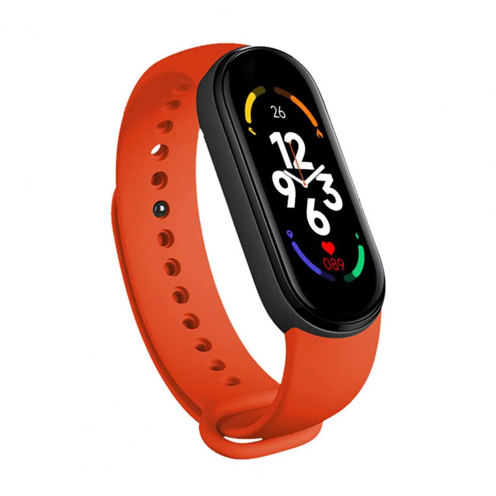 M7 Smart Watch Men Women Fitness Tracker Sports Smart Band Bluetooth Heart Rate Calories Smartwatch Bracelet For Xiaom