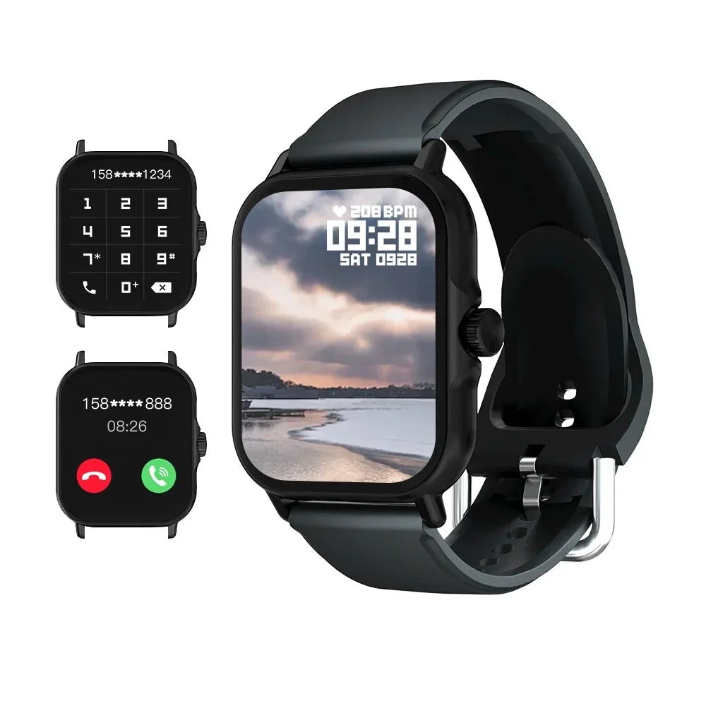 Smartwatch 2024 Men Women Sports Fitness Health Monitor Answer Make Call Multi-Platform Message Alert For Android IOS Gift